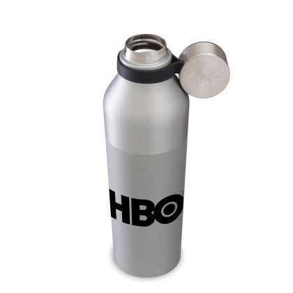 Custom Eye Candy Double-dip 20 oz Stainless Steel Bottle - Silver Open View