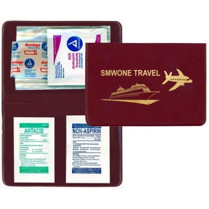 Custom Hangover Kit - FDA Compliant - Maroon Red