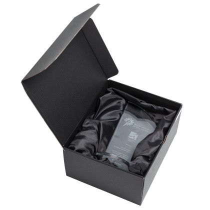 Custom Small Tomkins Full Color Award Sky Blue Base - Packaging View Custom Small Tomkins Full Color Award Sky Blue Base - Packaging View