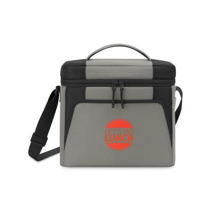 Custom Aspen Recycled rPET Box Cooler - Aware - Black