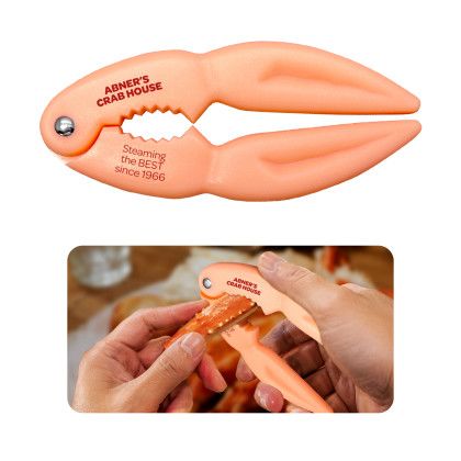 Custom Seafood Shell Cracker - Orange