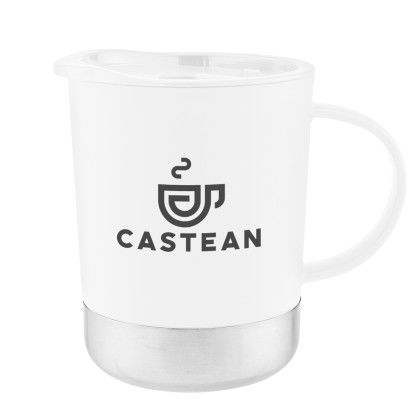 Custom 11 oz. Hendrix Recycled Mug - White Custom 11 oz. Hendrix Recycled Mug - White