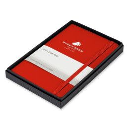 Custom Moleskine Medium Notebook Gift Set - Red - Red Custom Moleskine Medium Notebook Gift Set - Red - Red