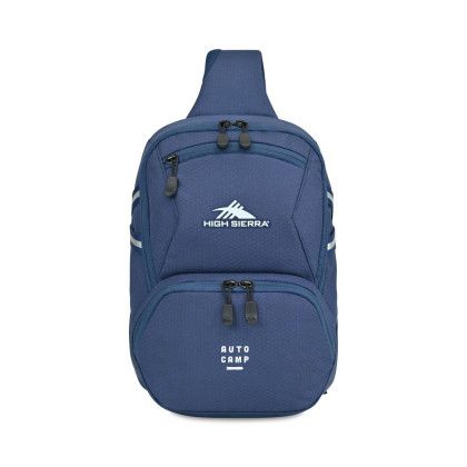 Custom High Sierra Swoop SG Sling Bag - True Navy Custom High Sierra Swoop SG Sling Bag - True Navy