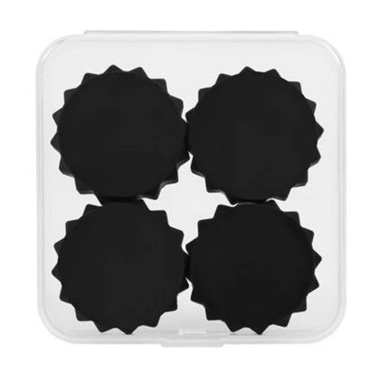 Custom MagGrip Silicone Fidget Magnets - Black Custom MagGrip Silicone Fidget Magnets - Black