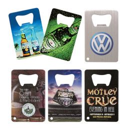 Custom Full Color Credit Card Bottle Opener