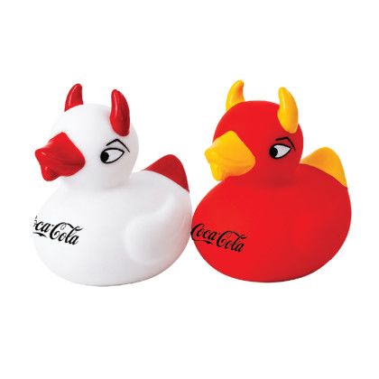 Custom Rubber Devil Duck Toy Custom Rubber Devil Duck Toy