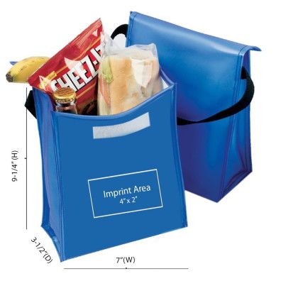 Custom Koolsak Insulated Lunch Bag - Cobalt blue Custom Koolsak Insulated Lunch Bag - Cobalt blue