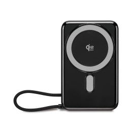 Custom iLive Powered Wireless 10K Power Bank with USB-C and Stand - Black