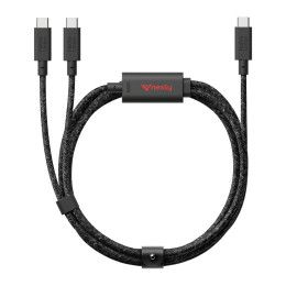 Custom Native Union Belt Cable 2-in-1 USB-C to USB-C & USB-C Cable - Black Custom Native Union Belt Cable 2-in-1 USB-C to USB-C & USB-C Cable - Black