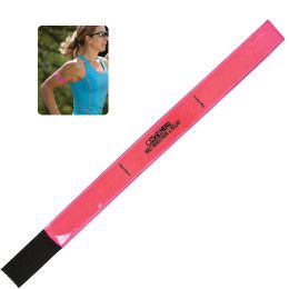 Custom Reflective Safety Band - Neon Pink Custom Reflective Safety Band - Neon Pink