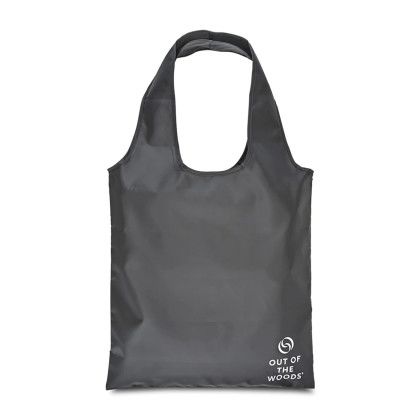 Custom Out of the Woods Iconic Shopper MicroTote Bag Charm - Ebony 