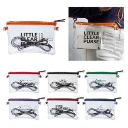 Custom Clear Crossbody Purse - All Colors Custom Clear Crossbody Purse - All Colors