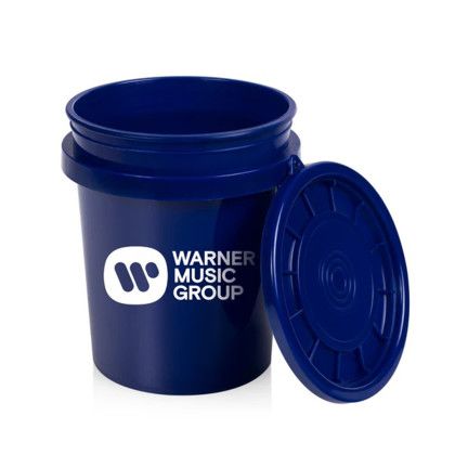 Custom Mini Bucket - Navy - With Lid