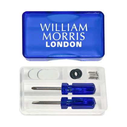 Custom 11pc Eyeglass Kit - Blue Custom 11pc Eyeglass Kit - Blue