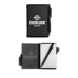 Custom Notebook & Pen Set - Black Custom Notebook & Pen Set - Black