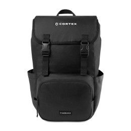 Custom Timbuk2 City Compass Recycled Polyester Flap Backpack - Jet Black Custom Timbuk2 City Compass Recycled Polyester Flap Backpack - Jet Black