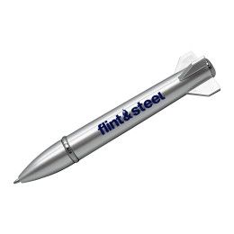 Custom Missile Pen - Silver Custom Missile Pen - Silver