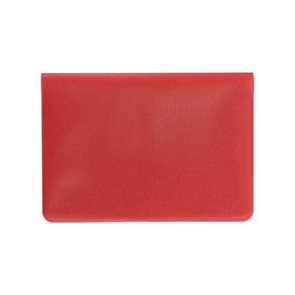 Custom Translucent Card Case with 2 clear pockets - Translucent Red Custom Translucent Card Case with 2 clear pockets - Translucent Red