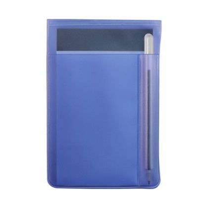 Custom Translucent Memo Book With Clear Pen - Calendar - Translucent Purple Custom Translucent Memo Book With Clear Pen - Calendar - Translucent Purple