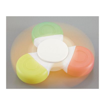 Custom Multi-Ink Spinner Highlighter - In Use 