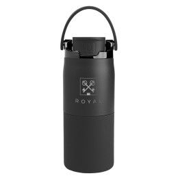 Custom 18 oz. BruMate Rise Stainless Steel Tumbler - Matte Black