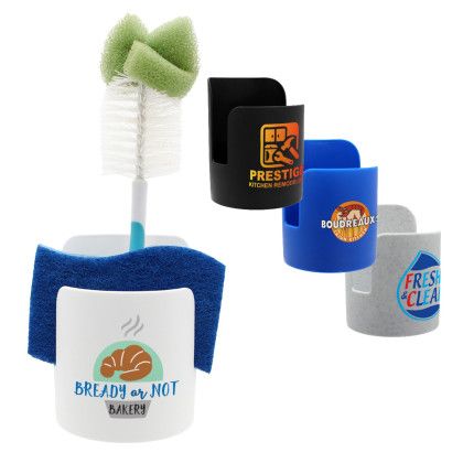 Custom Recycled Kitchen Organizer with Full Color Digital Imprint - All Colors