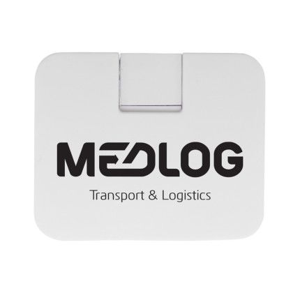 Custom Recycled 4-in-1 USB Hub - White Custom Recycled 4-in-1 USB Hub - White