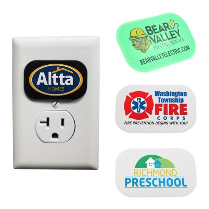 Custom Recycled Outlet Cover with Full Color Digital Imprint - All Colors Custom Recycled Outlet Cover with Full Color Digital Imprint - All Colors