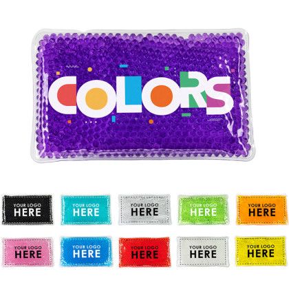 Custom Full-Color Aqua Pearls Hot/Cold Pack - All Colors 