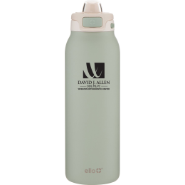 Custom 32 oz Ello Pop & Fill Pistachio Double-Wall Water Bottle Custom 32 oz Ello Pop & Fill Pistachio Double-Wall Water Bottle