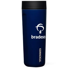 Custom Corkcicle Commuter Cup - 17 oz Gloss Midnight Navy Custom Corkcicle Commuter Cup - 17 oz Gloss Midnight Navy