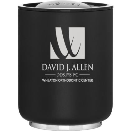 Custom 10 oz Fellow Rocky Matte Black Lowball Travel Tumbler - Engraved Custom 10 oz Fellow Rocky Matte Black Lowball Travel Tumbler - Engraved