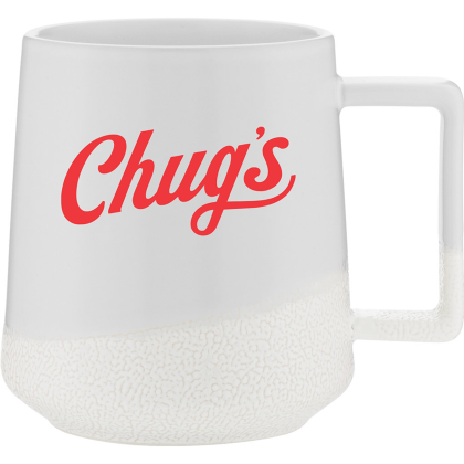 Custom 17 oz Gale Matte White Ceramic Mug Custom 17 oz Gale Matte White Ceramic Mug