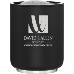Custom 10 oz Fellow Rocky Matte Black Lowball Travel Tumbler - Engraved Custom 10 oz Fellow Rocky Matte Black Lowball Travel Tumbler - Engraved