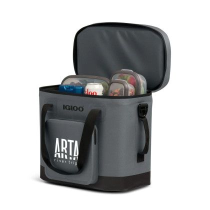 Custom Igloo Trailmate 36 Can Cooler - Open View Custom Igloo Trailmate 36 Can Cooler - Open View