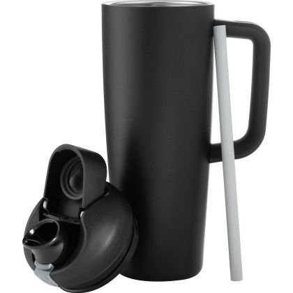 Custom 30 oz Owala Very Very Dark FreeSip Copper-Insulated Double-Wall Stainless Steel Travel Mug - Engraved - Open Cap View Custom 30 oz Owala Very Very Dark FreeSip Copper-Insulated Double-Wall Stainless Steel Travel Mug - Engraved - Open Cap View