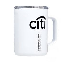 Custom Corkcicle Mug - 16 oz Gloss White Custom Corkcicle Mug - 16 oz Gloss White