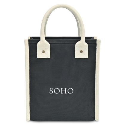 Custom Petite Market Street Tote - Black Custom Petite Market Street Tote - Black