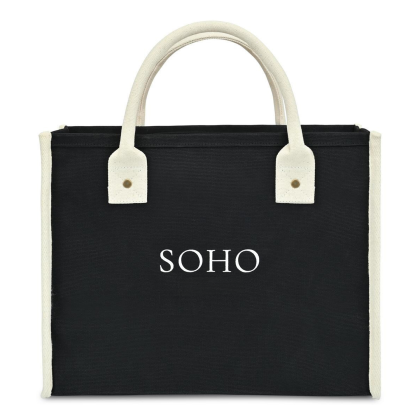 Custom Market Street Tote - Black Custom Market Street Tote - Black