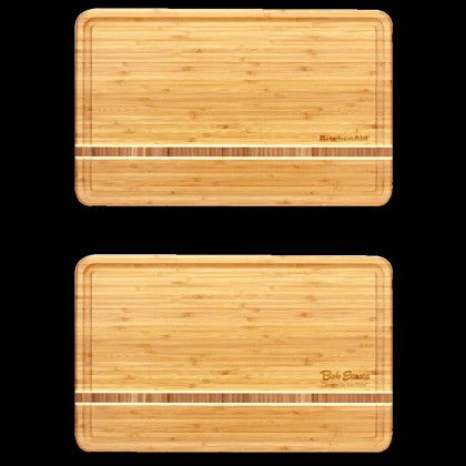 Custom Dominica Bamboo Carving Board - Natural Custom Dominica Bamboo Carving Board - Natural