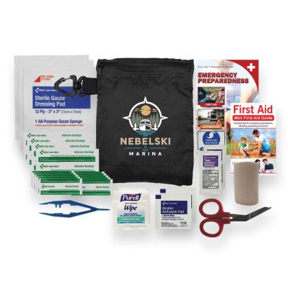 Custom Everyday First Aid Kit - Black Custom Everyday First Aid Kit - Black
