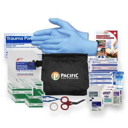 Custom Explorer First Aid Kit - Black Custom Explorer First Aid Kit - Black