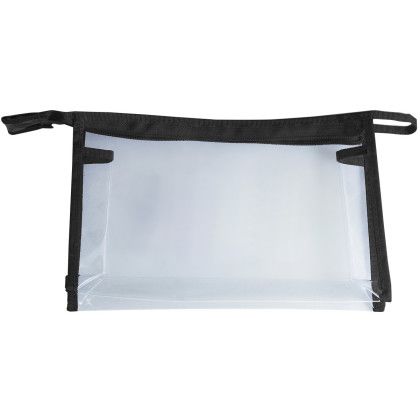 Custom The Cosmetique Cosmetic Bag - Black/Crystal Clear
