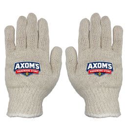 Custom Custom Printed Work Gloves - White