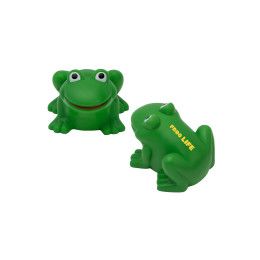 Custom Fun Frog Shape Stress Ball - Green Custom Fun Frog Shape Stress Ball - Green