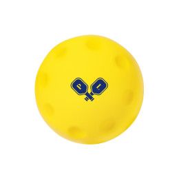 Custom Pickleball Shape Stress Ball - Yellow Custom Pickleball Shape Stress Ball - Yellow