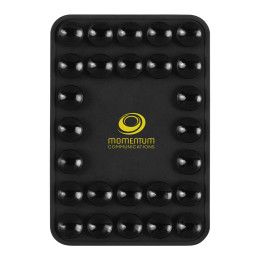 Custom Magnetic Recycled Suction Phone Mount - Black Custom Magnetic Recycled Suction Phone Mount - Black