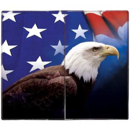 Custom Stock Theme Full-Color Vinyl Cover Weekly Planner - Patriotic