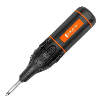 Custom Kelvin Retractor Auto Advance Spring-Loaded Multi-Tip Screwdriver - Black Custom Kelvin Retractor Auto Advance Spring-Loaded Multi-Tip Screwdriver - Black